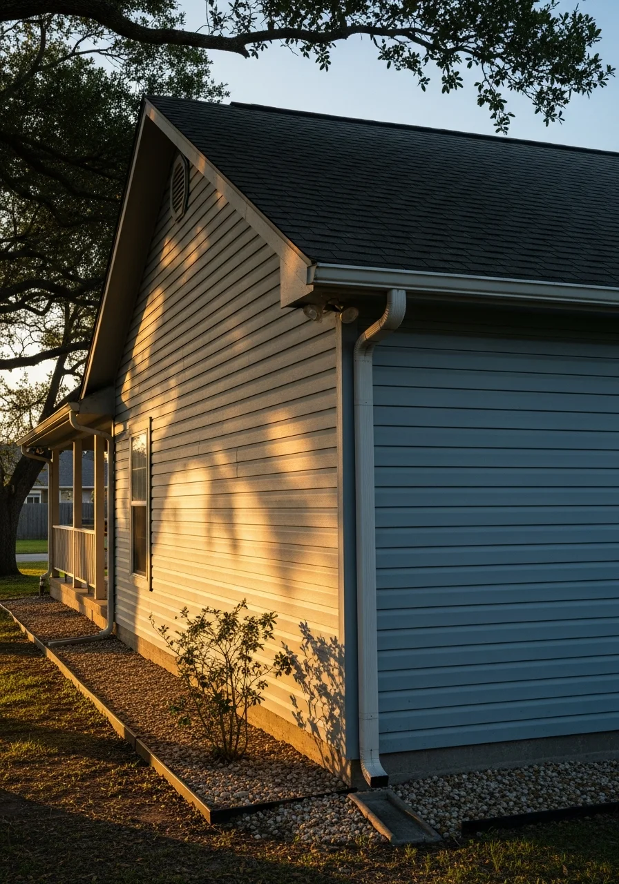 Kemah coastal home exterior showing waterfront setting and property style.