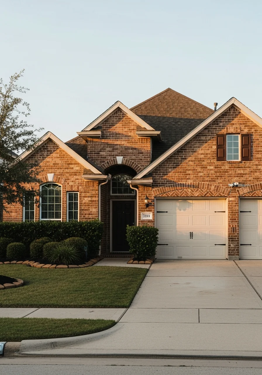 Pearland home exterior showing typical suburban property and neighborhood character.